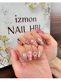 クリスマスネイル