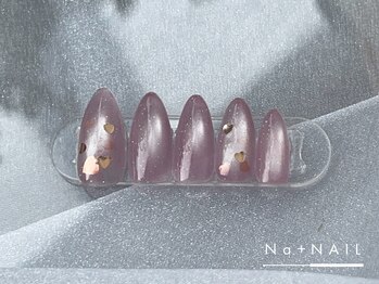 エヌエープラスネイル 新小岩店(Na+nail)/【enoi シンプル】mf007
