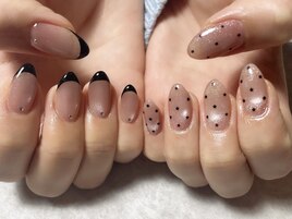 アシンメトリーネイル