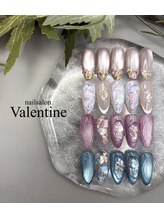 ネイルサロン ヴァレンタイン(nailsalon Valentine)/手と足派手めコース