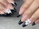 バーチャルフレンチ×3Dお花