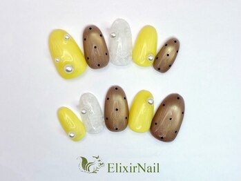 エリクサーネイル 池袋(Elixir Nail)/定額a シンプル/クーポン使用