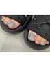 【FOOT】【オフ無料】煌めくフラッシュネイル ¥5500