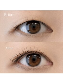 グラース(Grace)/Before→After 一重まつげパーマ