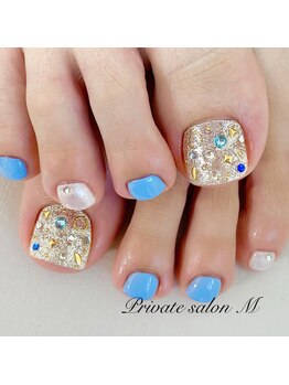 プライベートサロンエム(M)/フット　デザインコース &nbsp;¥8,000