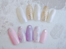 ラルネイル 大宮(Lull. nail)/＊ホログラム＊春アート＊