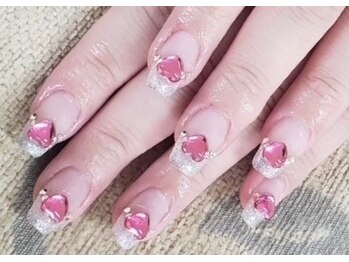 エムアイネイル(MI nail)/ジェルアートつけ放題¥8200