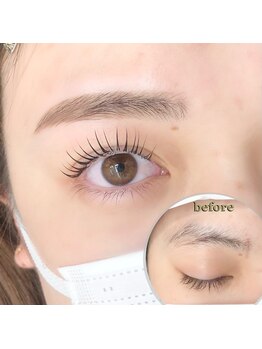 ディエス(Diez)/眉毛WAX+まつ毛パーマ