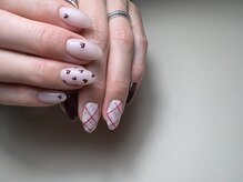 トレンドデザインバレンタインネイル
