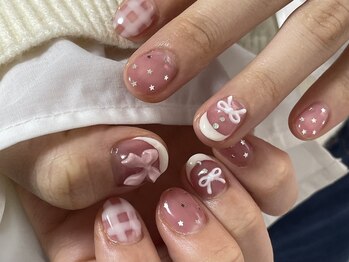 エクリュ(ecru.)/short nail