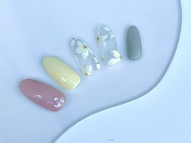 手書きフラワー