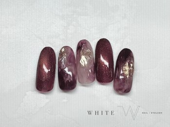 ホワイト(WHITE)/11月12月chillサンプルデザイン