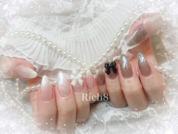 ネイルアンドまつげエクステ リッチエイト 原宿店(Rich8)の写真/[学割U24]【ハンドワンカラー・ラメグラ￥4000~/まつ毛パーマ￥3800~】リーズナブル×ハイクオリティ＊