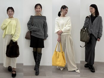 ウル 恵比寿渋谷店(ULU)/ULUスタッフの冬ニットコーデ！