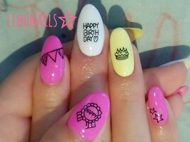☆バースデーネイル☆