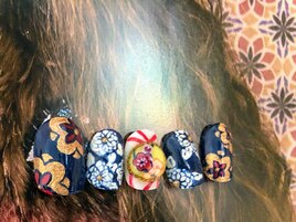 前面お花デザイン