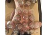 整体＋吸い玉カッピング（上半身+下半身+腕+腹+ひざ） 120分 ¥12000→¥9500