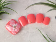 ジーシーネイル(G C nail)/ニュアンスフラワー