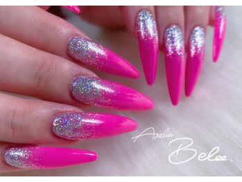 アトリエベベ(Atelier Bebe)/ワンカラーラメグラデーション