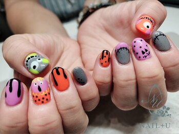 ネイルプラスユウ(NAIL+U)/ハロウィンネイル