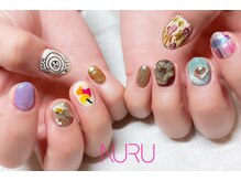 ヌル ネイル 新宿(NURU NAIL)/個性派/韓国個性派/ジェルネイル