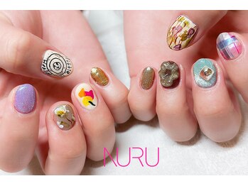 ヌル ネイル 新宿(NURU NAIL)/個性派/韓国個性派/ジェルネイル