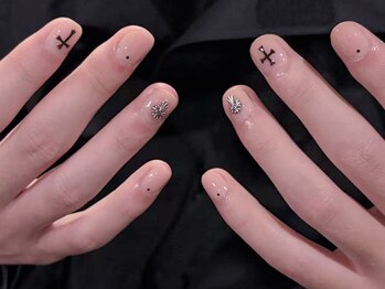 ファンシー 新宿店(Fancy)/冬ネイル/ツイード/ワンホン