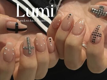 ルミネイル 大宮東口店(Lumi Nail)/ゴールド個性派アート