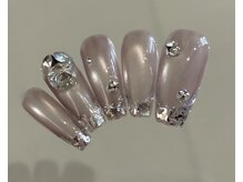 ウンネイル 多賀城市(u.n nail)/ガラスフレンチ