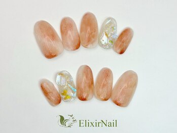 エリクサーネイル 池袋(Elixir Nail)/定額a シンプル/クーポン使用