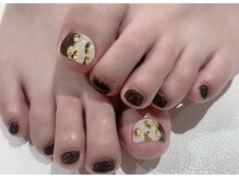 カラン 焼津店(CALIN)/上品アニマルネイル