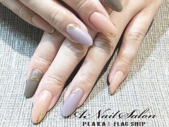 エーネイルサロン プラーカ本店(A-Nail Salon)/　マットネイル