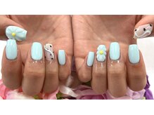 ディーネイル 天王寺(D-nail)/【藤本】☆立体フラワー☆