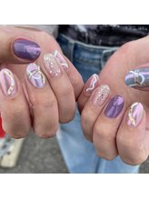 ロエルビューティーサロン(Loel BEAUTY SALON)/クリア感たっぷりの夏ネイル