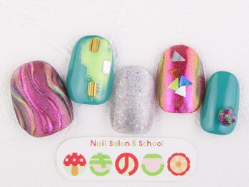 ネイルサロン きのこ/選べるデザインMコース