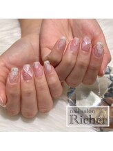 エスフィーネイルサロン リシェル(Esfy nailsalon Richer)/ピンクニュアンスネイル