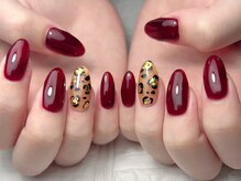 ブリスフルハピネス(Blissful happiness)/秋のシンプル定額ネイル