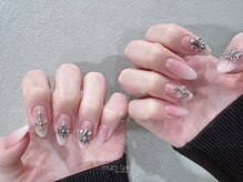 エンジェルガーデンネイル 池袋店(Angelgarden nail)/ベイビーブーマー ホワイトグラ