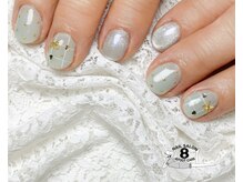 ネイルエイト 新百合ヶ丘(nail8)/ショートネイル　リボン　ハート