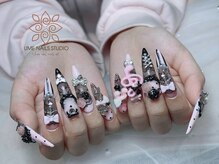 ウメネイルスタジオ(UME NAIL STUDIO)/* 長 さだしやり放題×つけ放題