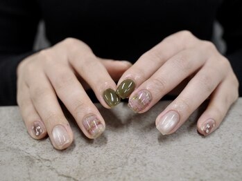 シーズネイル 渋谷店(She's nail)の写真/定額¥4500★サンプル多数用意!追加料金無!初回オフ込!定額Art¥4500【写真:初回オフ込¥7980】渋谷駅近く