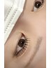 【トレンドのぱっちりeye】最先端エクパーマ◇フラット100本