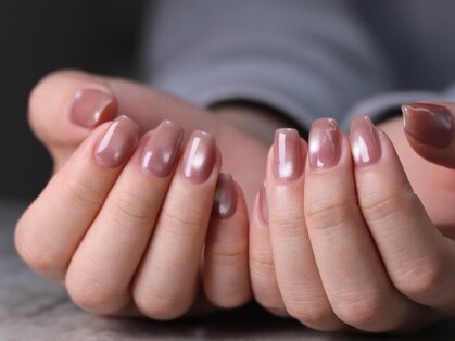 Lia nail 大宮 パラジェル/フィルイン/マグネット/定額/ニュアンス/自爪育成/フレンチの写真