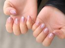 マグネットネイル×ラメ