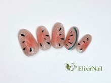 エリクサーネイル 池袋(Elixir Nail)/定額a シンプル/クーポン使用