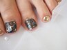 《10月限定》【持ち込みOK◎】 footジェルネイル★親指アート　￥6000