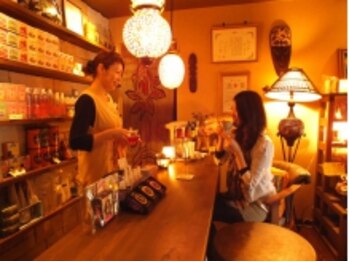 アーユルヴェーダサロン 茶倉/トリートメント後のティータイム