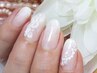 【可憐なブライダルコース】花嫁ネイル＆パラフィンパック¥15460→¥11000