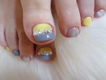 アミュリー ネイル アトリエ(Amury nail atelier)/ビタミン パステル 大人