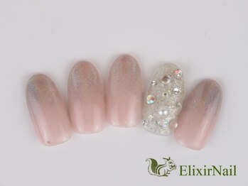 エリクサーネイル 五反田(Elixir Nail)/定額a シンプル/クーポン使用